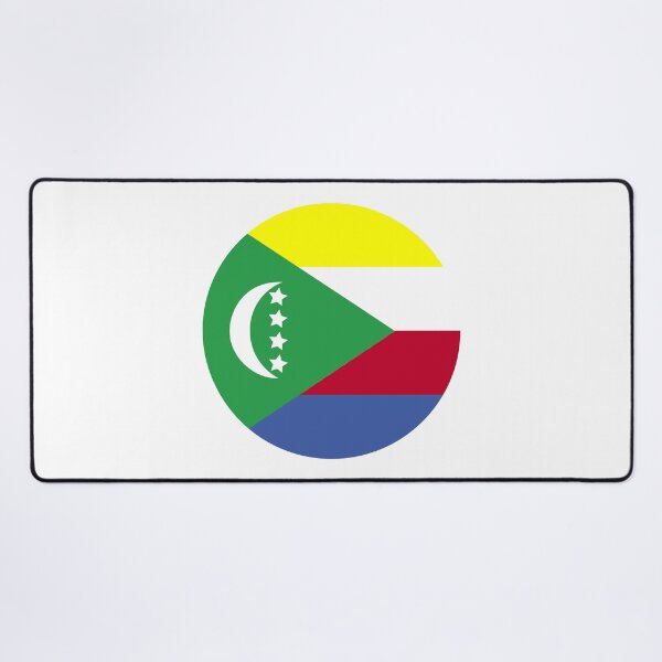 Item preview, Comoros Circle Flag KM designed and sold by shitpostee.