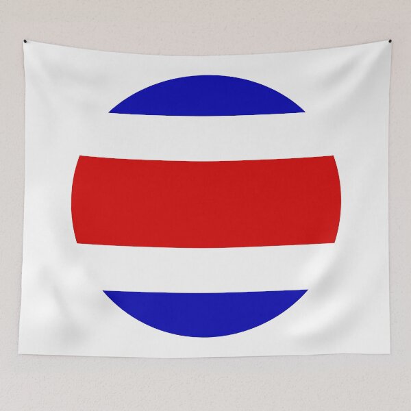 Artikelvorschau, Costa Rica Kreisflagge CR entworfen und verkauft von shitpostee.