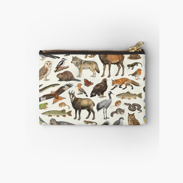 Item preview, Native Animals of Germany Retro Style Identification Chart designed and sold by kakarikihill.