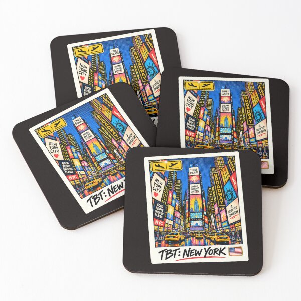 Item preview, TBT: New York - Times Square - Vintage - Polaroid - Pop Art - Travel Souvenir designed and sold by ByJeffro.