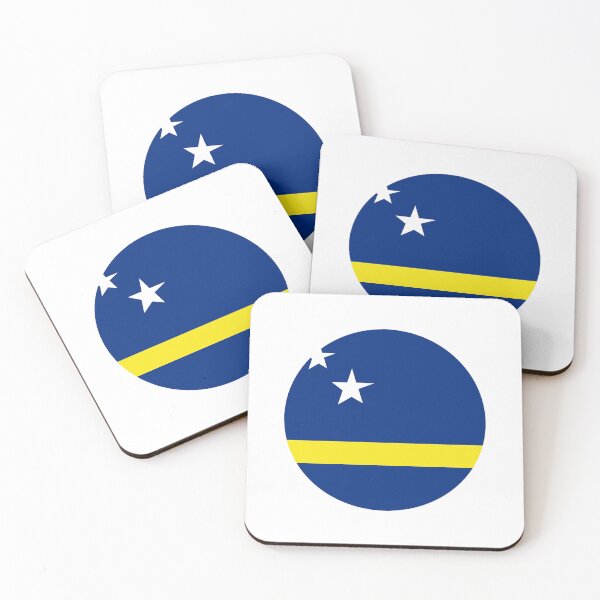 Item preview, Curaçao Circle Flag CW designed and sold by shitpostee.