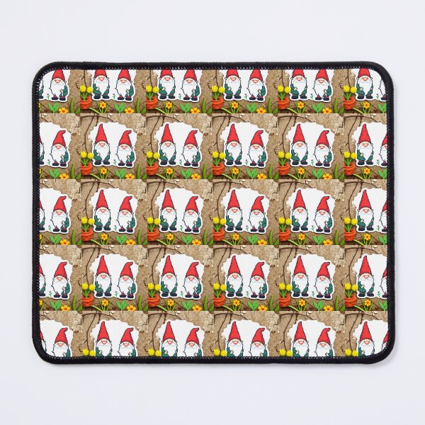 Item preview, Retro 8-bit Garden Gnomes Kawaii Sticker Art designed and sold by One More Run.