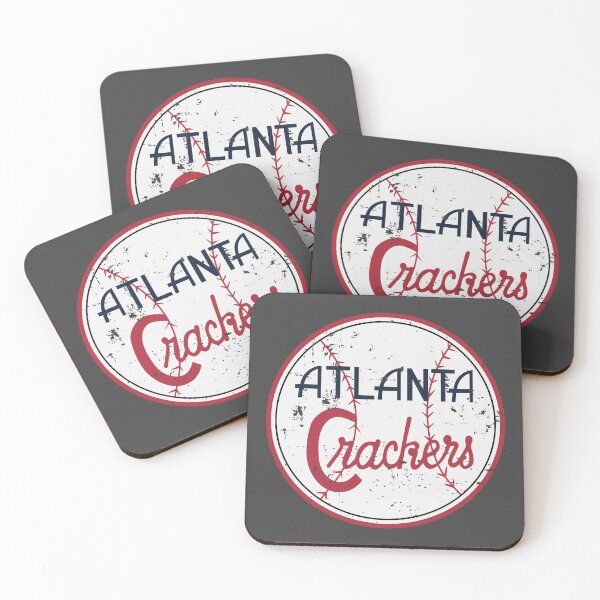 Aperçu de l'œuvre T-shirt de baseball vintage Atlanta Crackers (disparu) créée et vendue par Ryan Jay Cruz.