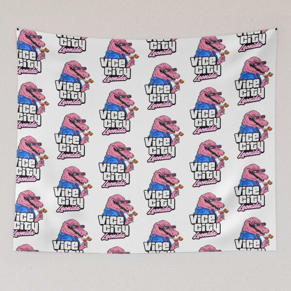 Item preview, Vice City Leonida Pink Crocodile Cocktail Art designed and sold by RideMche.
