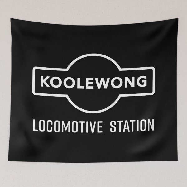 Item preview, Koolewong Locomotive Station designed and sold by Cocktails4Mums.