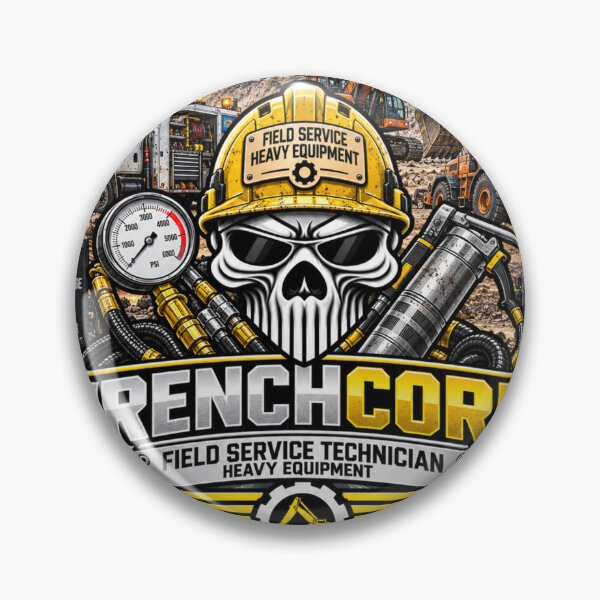 Item preview, WrenchCorps - Field Service Technician (Heavy Equipment) designed and sold by WrenchCorps.
