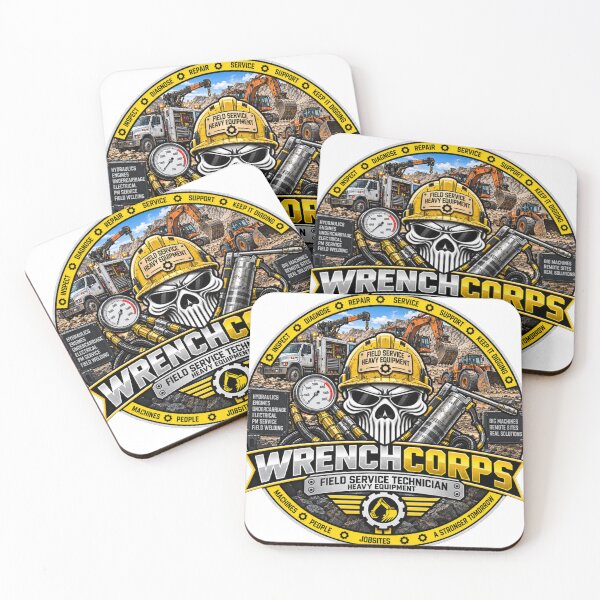 Item preview, WrenchCorps - Field Service Technician (Heavy Equipment) designed and sold by WrenchCorps.