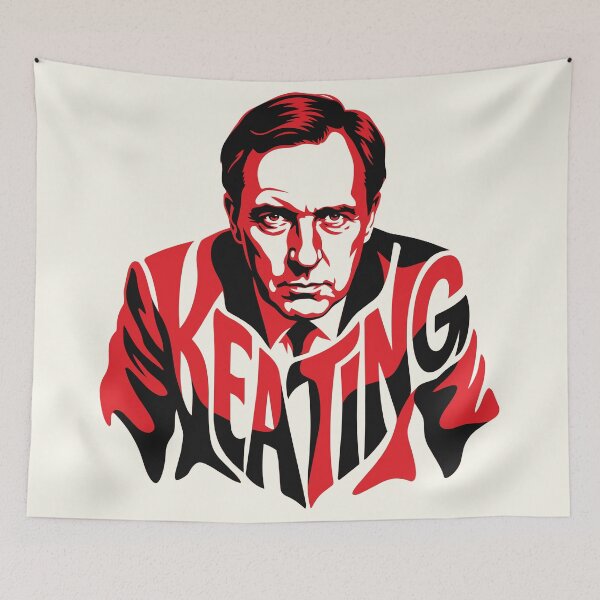Artikelvorschau, Keating, der wahre Gläubige entworfen und verkauft von Strip Tees.