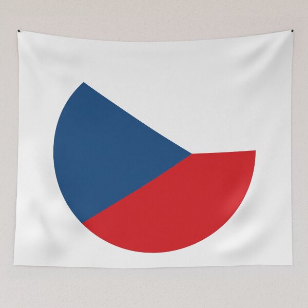 Item preview, Czech Republic Circle Flag CZ designed and sold by shitpostee.