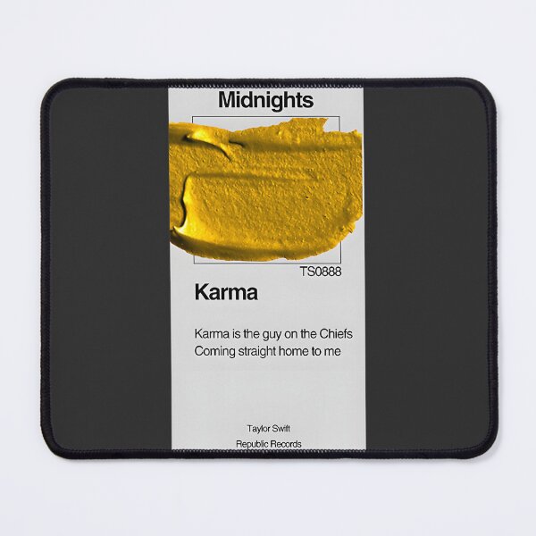 Item preview, Taylor Swift Inspired Karma Paint Swatch Artistic Design designed and sold by KingIsMememe.