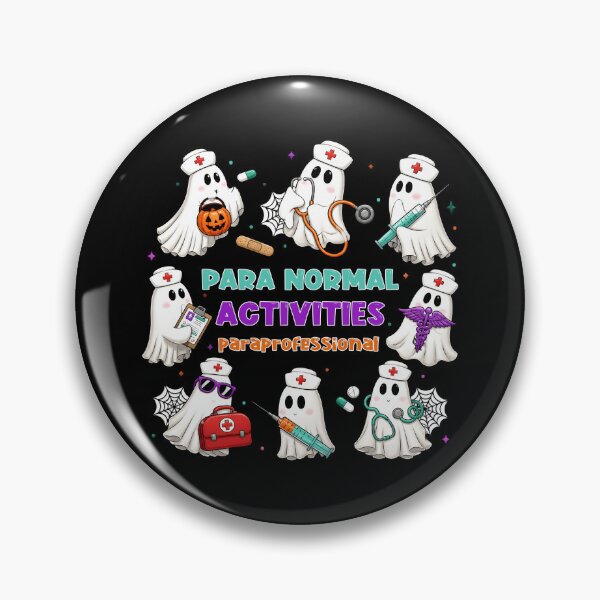 Item preview, Para Normal Activities Paraprofessional Halloween – Cute Ghosts designed and sold by EnchantedOwl.