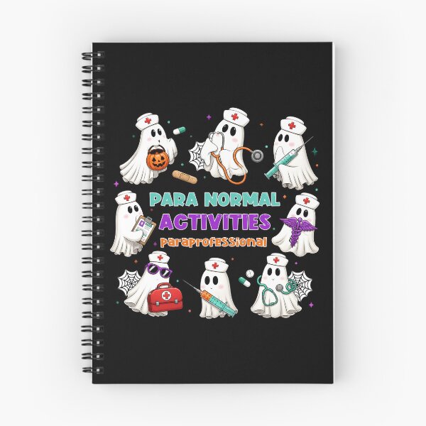 Item preview, Para Normal Activities Paraprofessional Halloween – Cute Ghosts designed and sold by EnchantedOwl.