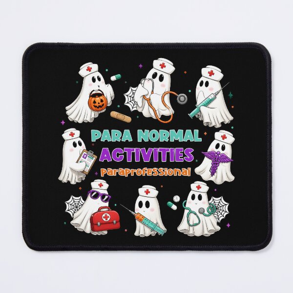 Item preview, Para Normal Activities Paraprofessional Halloween – Cute Ghosts designed and sold by EnchantedOwl.