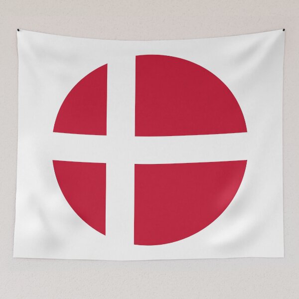 Artikelvorschau, Dänemark Kreisflagge DK entworfen und verkauft von shitpostee.