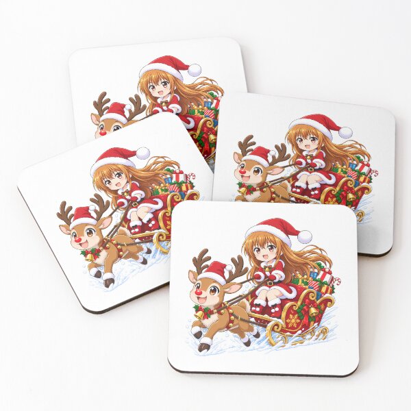 Artikelvorschau, Nanaka Kotegawa Grand Blue Weihnachtsschlitten-Rentierfahrt entworfen und verkauft von mildaclairmo.