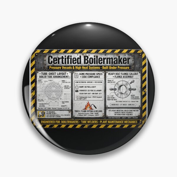 Item preview, Certified Boilermaker Pressure Vessels High Heat Shirt designed and sold by StudioBilly3000.