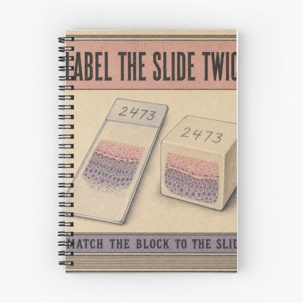 Item preview, Label The Slide Twice – Histotécnico Laboratorio designed and sold by BoosterShop.