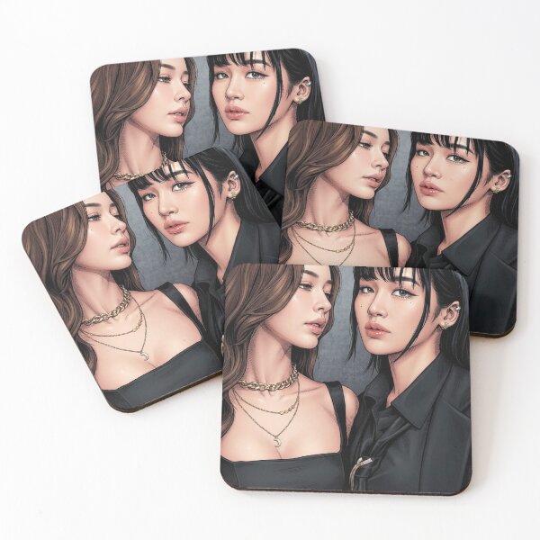Item preview, MyChan Ai Got You Sapphic Thai GL Kdrama Actress LGBTQ+ Cartoon Art Wall Decor Comic Print Poster Shirt Cell  designed and sold by Mind Space.