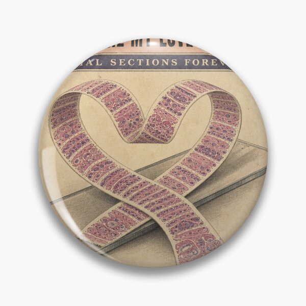Item preview, Ribbons Are My Love Language Histology Heart Serial Sections designed and sold by BoosterShop.