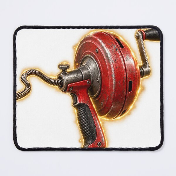 Item preview, Plumber's Snake in Sacred Golden Light designed and sold by Ocelot-T.