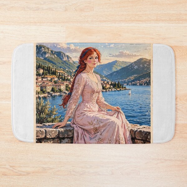 Item preview, Italy — Lake Garda — Alpine Serenity designed and sold by DibujandoPorfa.