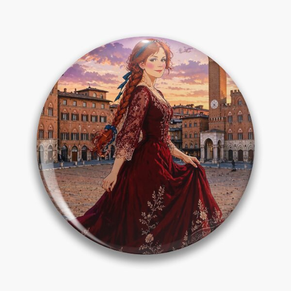 Item preview, Italy — Siena — Tuscan Twilight designed and sold by DibujandoPorfa.