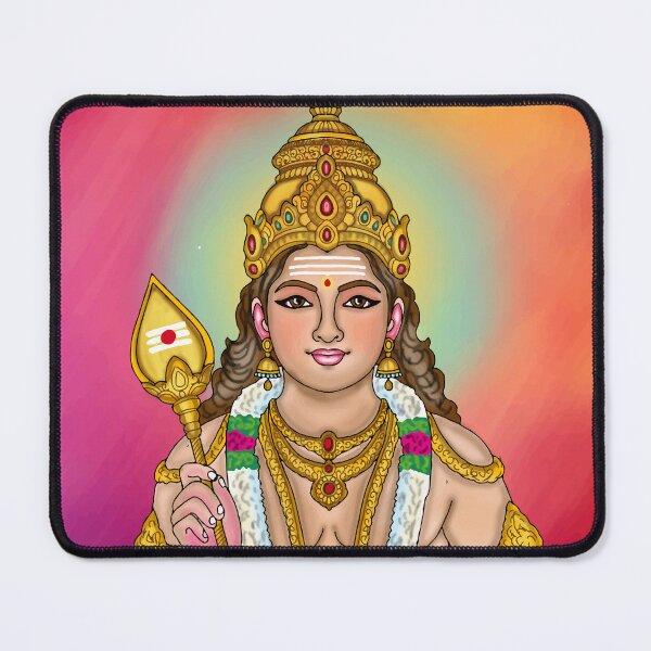 Item preview, Lord Kartikeya Digital Drawing | Hindu Warrior God Artwork designed and sold by Harshit_Digital_Arts.
