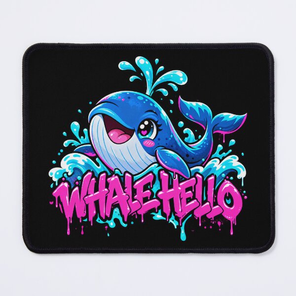 Item preview, Whale Hello - Graffiti Whale designed and sold by Visual Dept..