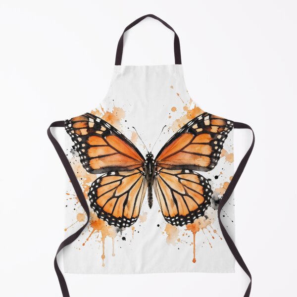 Artikelvorschau, Monarch Butterfly Watercolor Splash Art entworfen und verkauft von Dlvznbm.