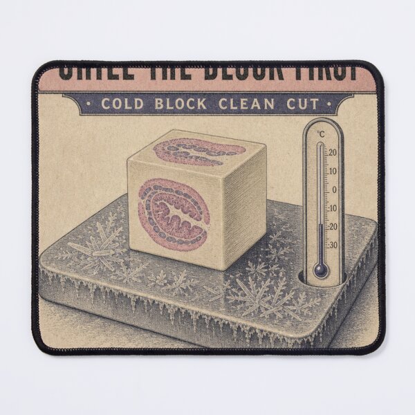Item preview, Chill The Block First Cold Plate Histotech Print designed and sold by BoosterShop.