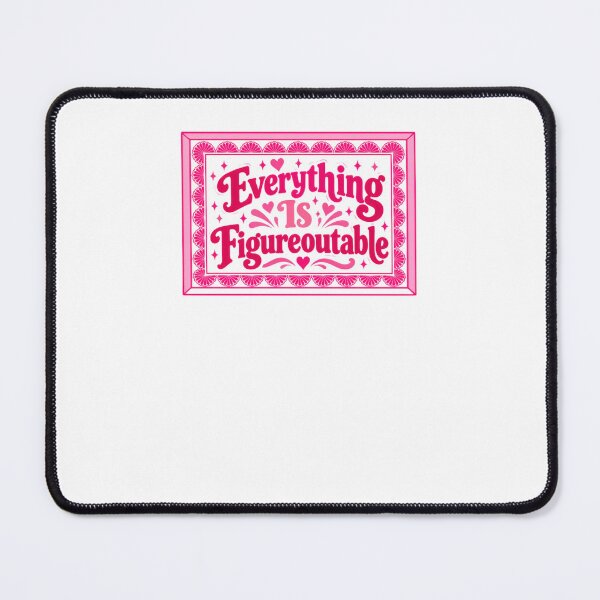 Item preview, Everything Is Figureoutable Motivational Quote Empowering Optimism designed and sold by NightGlyph.