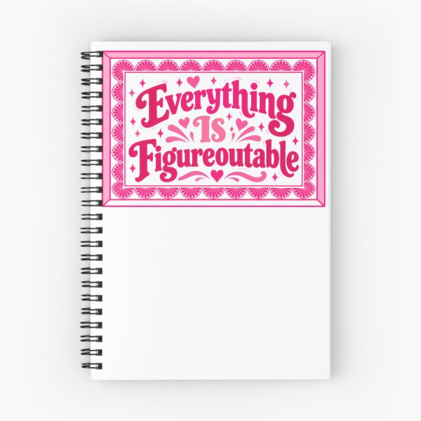 Item preview, Everything Is Figureoutable Motivational Quote Empowering Optimism designed and sold by NightGlyph.