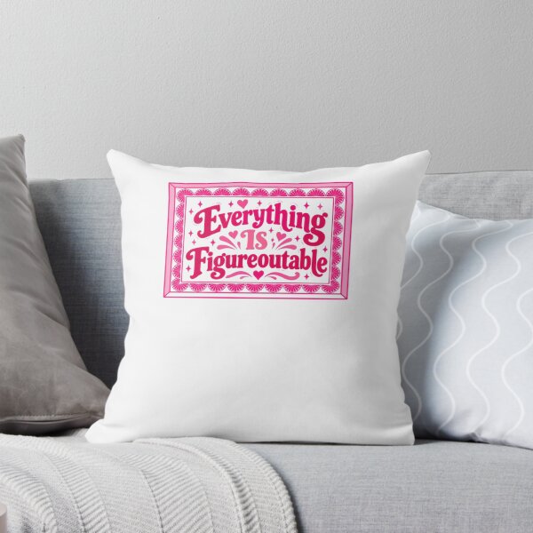 Item preview, Everything Is Figureoutable Motivational Quote Empowering Optimism designed and sold by NightGlyph.