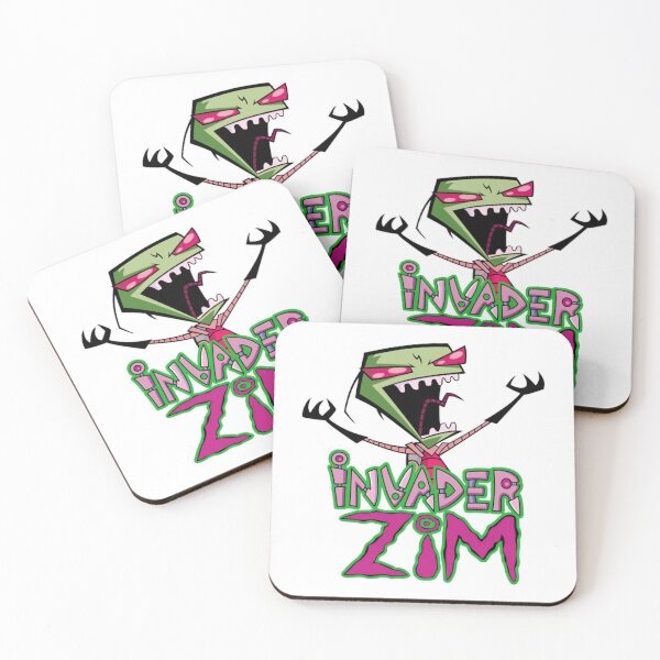 Aperçu de l'œuvre Invader Zim surdimensionné créée et vendue par AmandaHuenfeld.