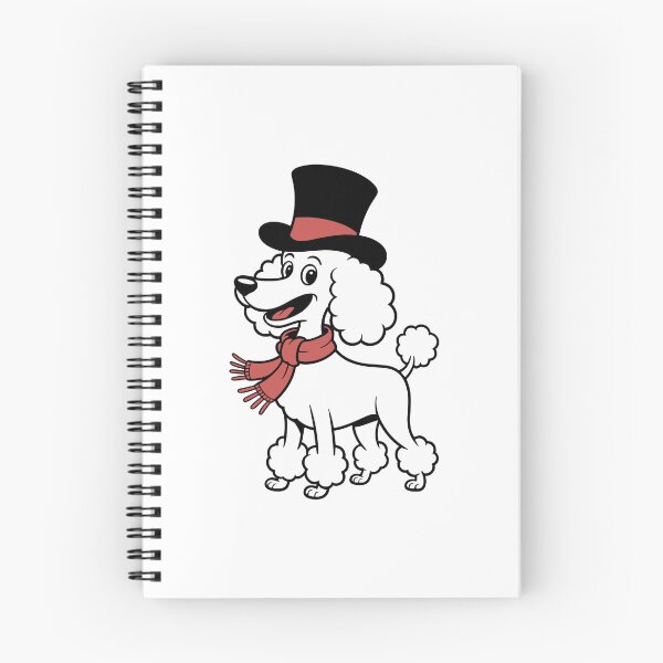 Item preview, Poodle Wearing a Top Hat designed and sold by theartfulaspie.