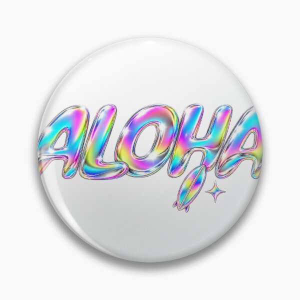 Item preview, Aloha Chrome Rainbow - Vacaciones de surf designed and sold by The198X.