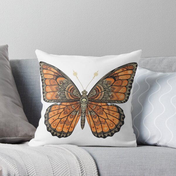 Item preview, Monarch Butterfly Mandala Ornamental Art designed and sold by Dlvznbm.