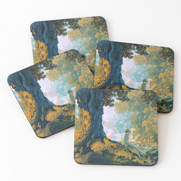 Item preview, Dreaming - Maxfield Parrish designed and sold by forgottenbeauty.