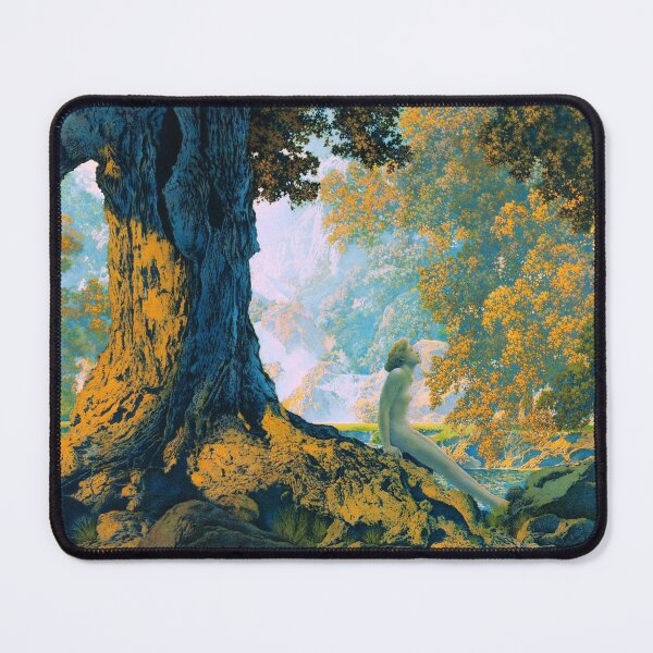 Item preview, Dreaming - Maxfield Parrish designed and sold by forgottenbeauty.
