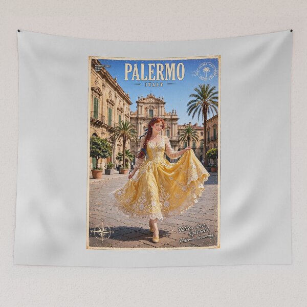 Item preview, Italy — Palermo — Sicilian Sun designed and sold by DibujandoPorfa.