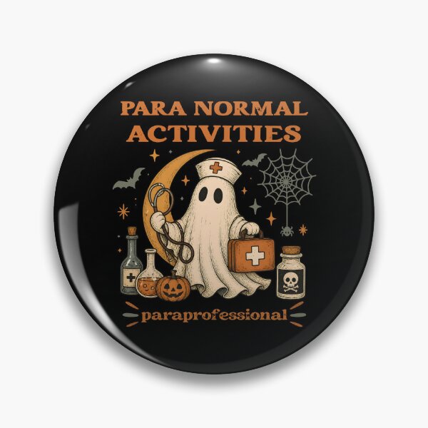 Item preview, Para Normal Activities Paraprofessional Halloween – Vintage Ghost designed and sold by EnchantedOwl.