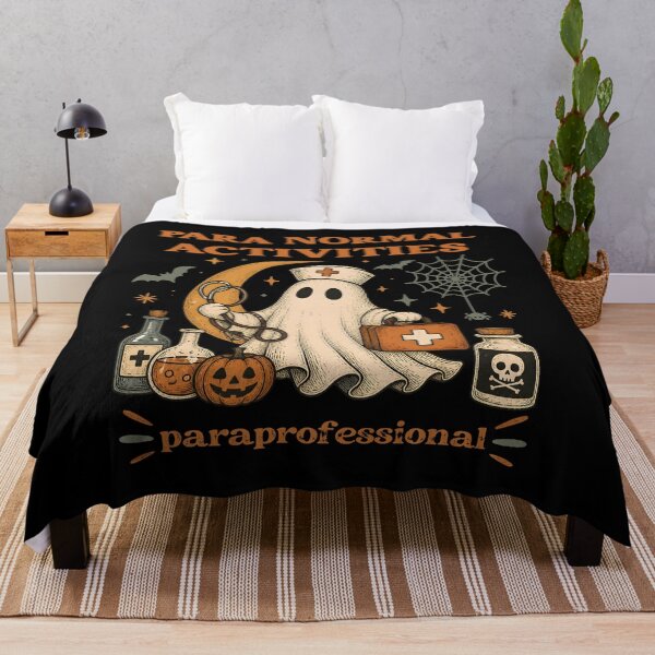 Item preview, Para Normal Activities Paraprofessional Halloween – Vintage Ghost designed and sold by EnchantedOwl.