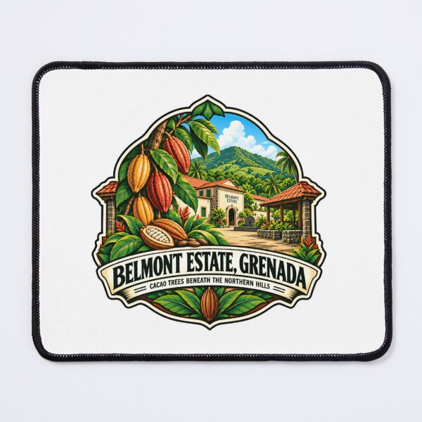 Item preview, Belmont Estate Grenada Cacao Trees Caribbean Travel designed and sold by Simsimah26Parks.