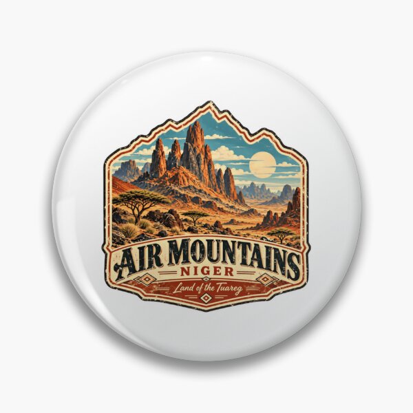 Item preview, Air Mountains Niger Land Of The Tuareg African Travel Adventure designed and sold by JonesFlora2025.