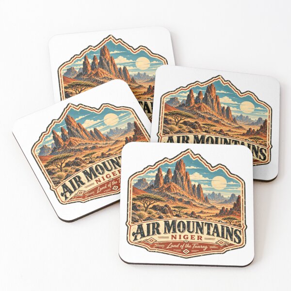 Item preview, Air Mountains Niger Land Of The Tuareg African Travel Adventure designed and sold by JonesFlora2025.