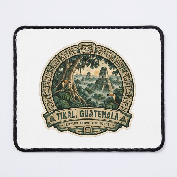 Item preview, Tikal, Guatemala Temples Above The Jungle Mayan History Traveler designed and sold by Simsimah26Parks.