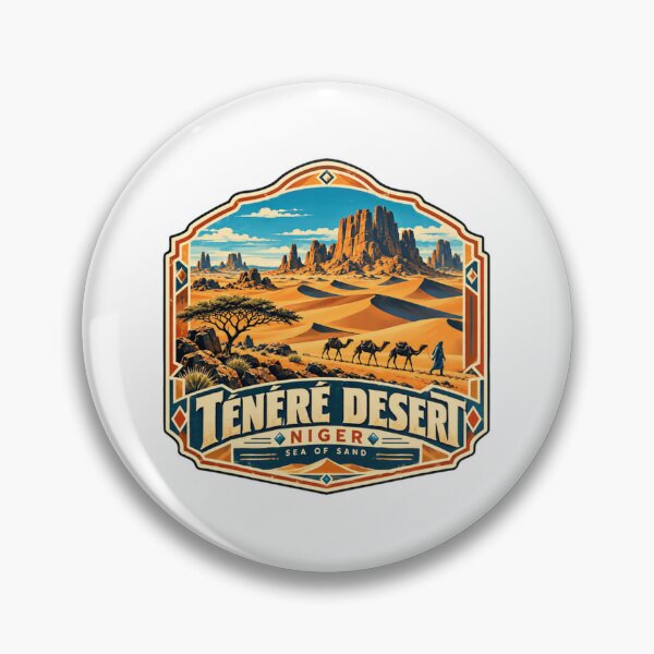 Item preview, Ténéré Desert Niger Sea Of Sand African Travel Geography designed and sold by JonesFlora2025.
