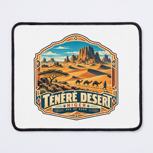 Item preview, Ténéré Desert Niger Sea Of Sand African Travel Geography designed and sold by JonesFlora2025.