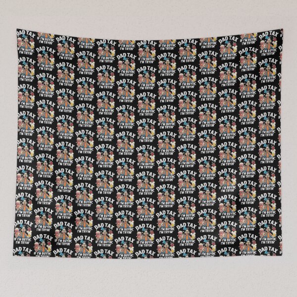 Item preview, Dad Tax Funny Quote Saying for Fathers Who Love to Splurge designed and sold by Stealth  Shiba.