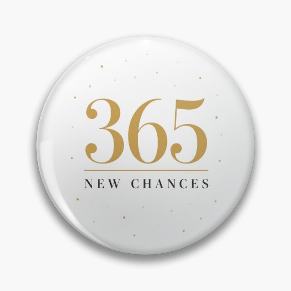 Artikelvorschau, 365 neue Chancen – Motivation fürs neue Jahr entworfen und verkauft von The Vault Shop.